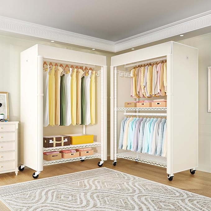 FUTASSI White Clothing Rack - Image 6