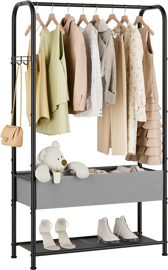 Freestanding Metal Garment Rack by Golpart