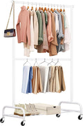 SLEEPING LAMB Double Rod Heavy Duty Clothes Racks by SLEEPINGLAMB