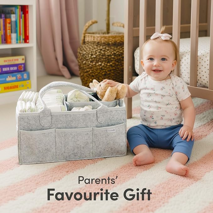 PUTSKA Baby Diaper Caddy Organizer - Image 6