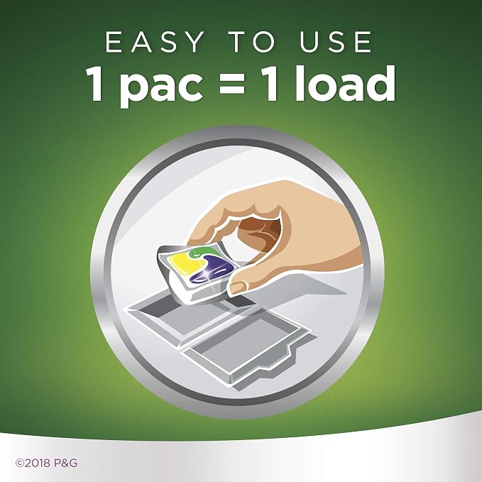 Cascade Platinum Dishwasher Pods, ActionPacs Dishwasher Detergent - Image 11