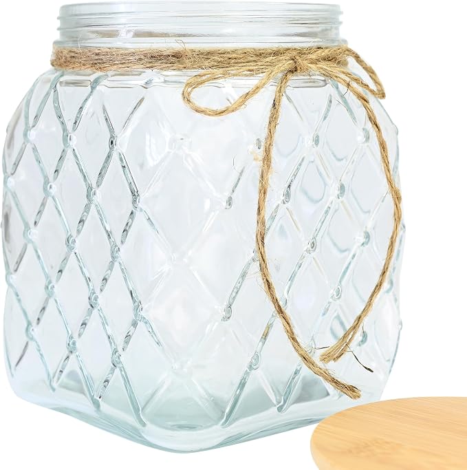 Skywin TidyFriend Glass Laundry Pods Container, Laundry Containers - Image 6