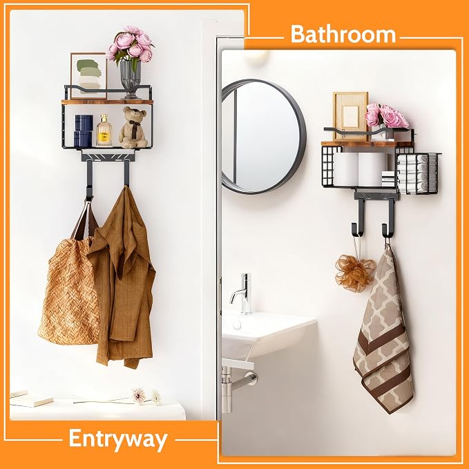 Ironing Board Hanger Wall Mount, 2-Layer T&Y Iron Board Holder - Image 7