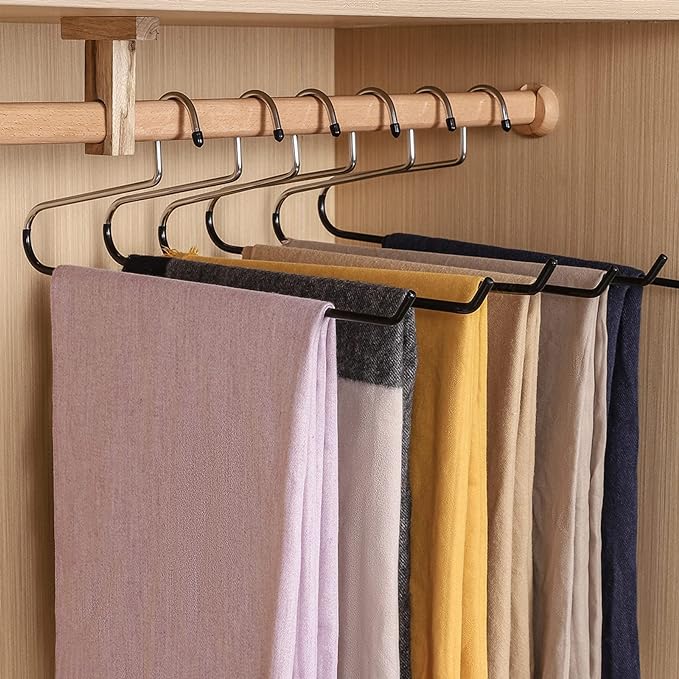 Blanket Hangers Drapery Hangers Heavy Duty Space Saving Nonslip by FREZON