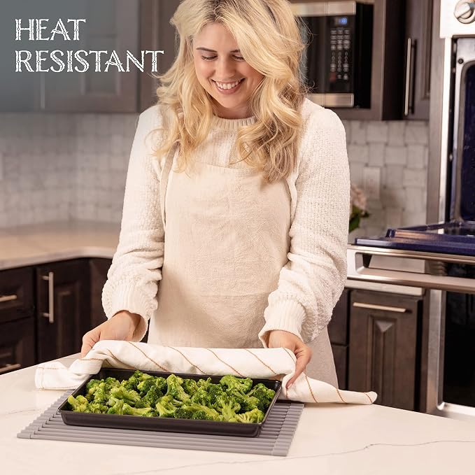 Oizeir Roll Up Dish Drying Rack - Image 3