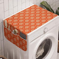Ambesonne Geometric Washing Machine Organizer, Eastern Half Circle Pattern by Ambesonne