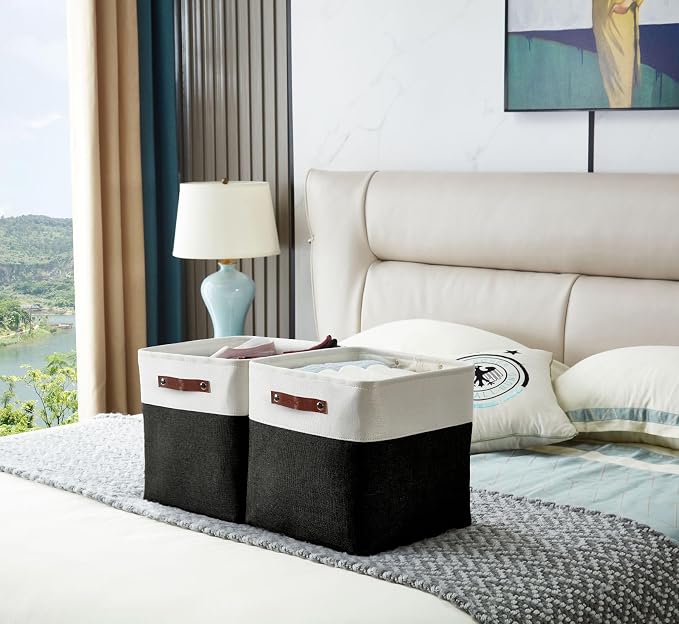 DECOMOMO Storage Cubes, 11x11 Cube Storage Bins, Baskets - Image 6