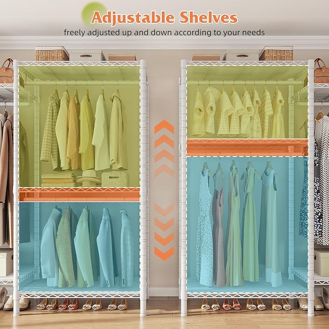 Raybee Clothes Rack, Clothing Racks - Image 4