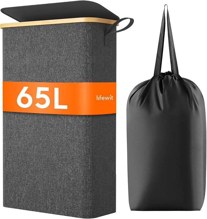 Lifewit 65L Slim Laundry Hamper by Lifewit