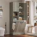 68" Tall Bathroom Storage Cabinet by Merax