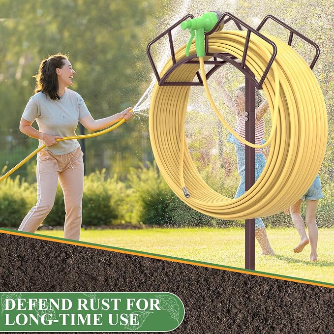 Super Stable Garden Hose Holder, Detachable Water Hose Holders, Hose Storage - Image 6
