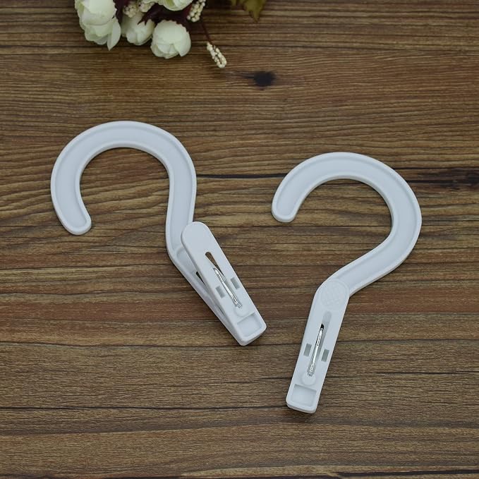 Laundry Hooks Boot Hangers Plastic Clothes Pins Hanger Clips - Image 4