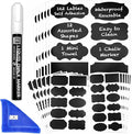 Chalkboard Labels for Jars 162pcs by Kempshott%C2%AE