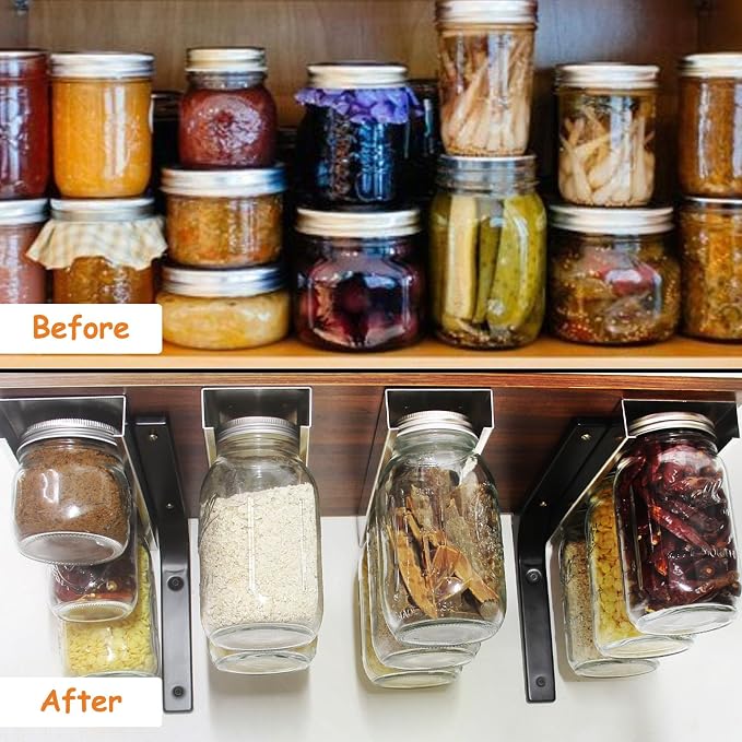 Mason Jar Organizer, Canning Rack - Image 4