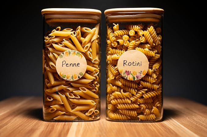 MONEST 2" Stickers for Jars and Lids | Pantry, Mason Jar, and Bottle Labels - Image 3