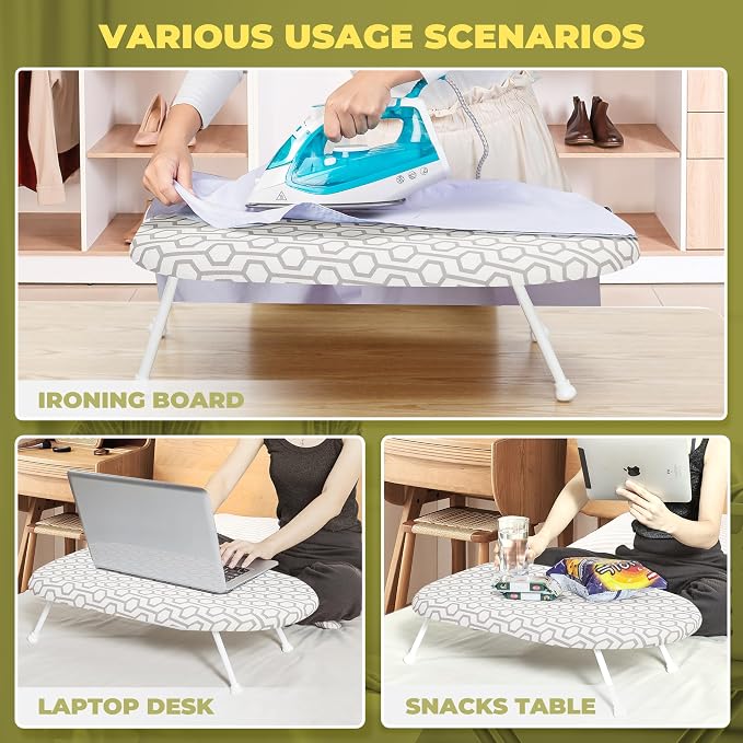 24x14in Tabletop Mini Ironing Board - Image 4