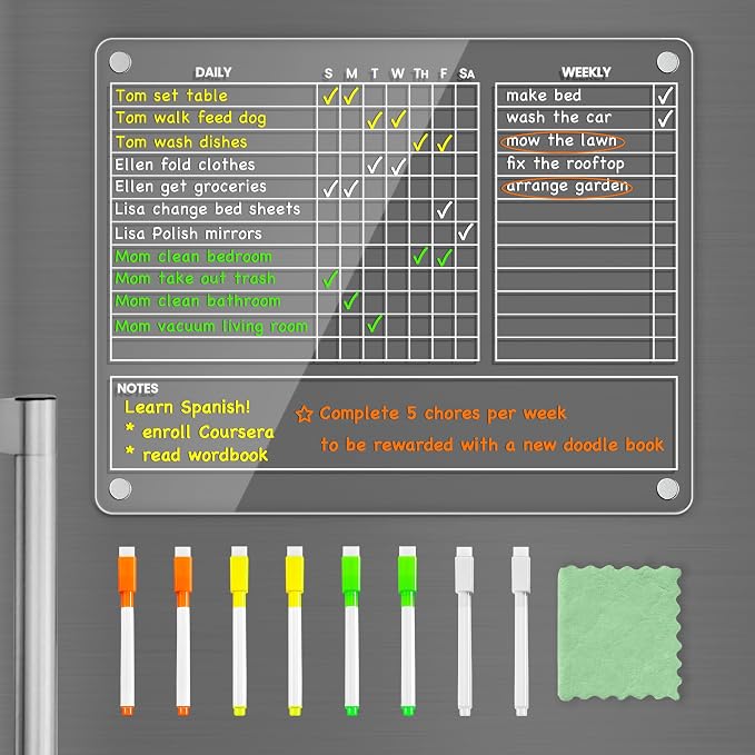 PigPotParty Magnetic Chore Chart - Image 5