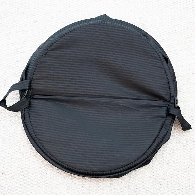 Foldable Laundry Basket with Lid – Portable Collapsible Hamper - Image 5