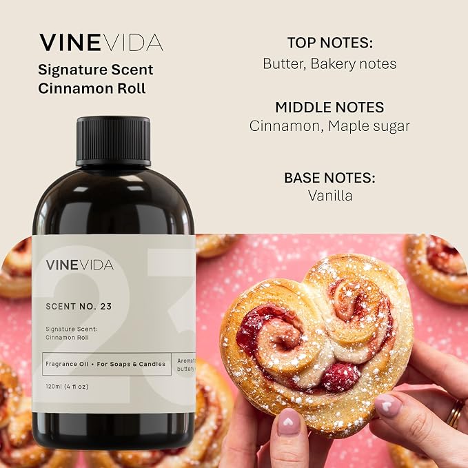 VINEVIDA Cinnamon Roll Fragrance Oil - Image 2