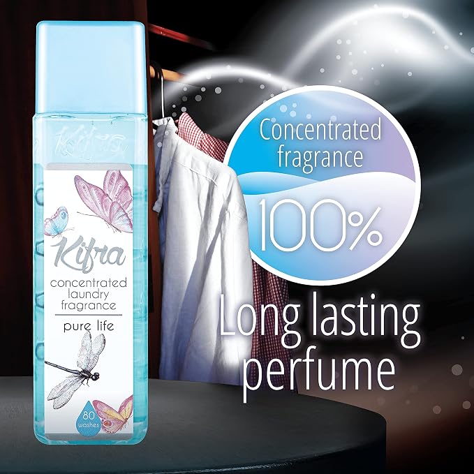 KIFRA PURE LIFE Concentrated Laundry Fragrance 6.76 Fl Oz 200ml 80 Washing - Image 5