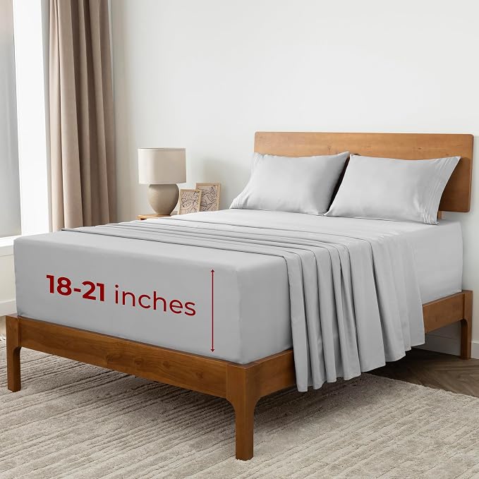 Mellanni Extra Deep King Sheets by Mellanni