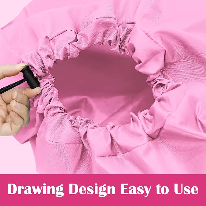 2 Pack XL Travel Laundry Bag, Machine Washable Dirty Clothes Organizer - Image 3