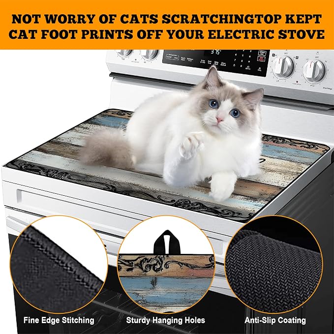 Multi-Design Stove Top Cover for Glass/Electric Stoves - Image 4