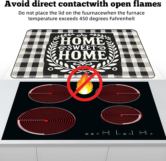 Multi-Design Stove Top Cover for Glass/Electric Stoves - Image 3