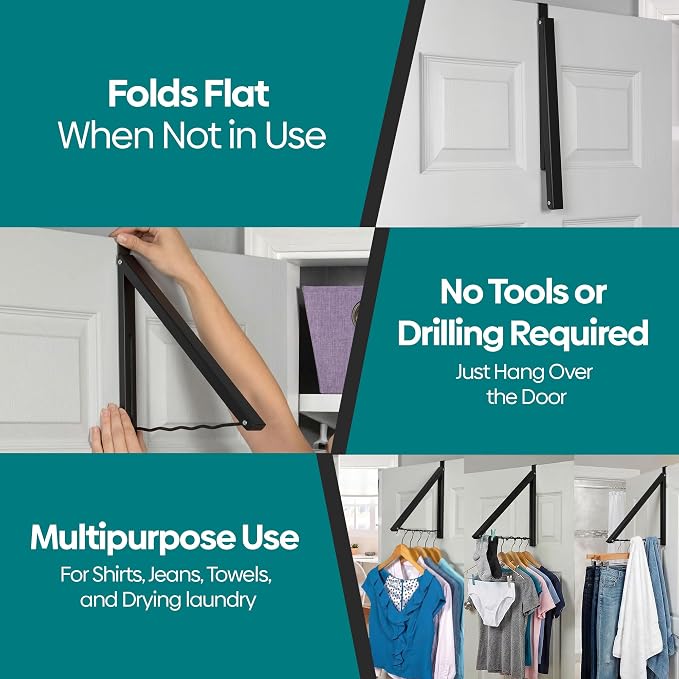 HOLDN’ STORAGE Over The Door Hanger - Image 5