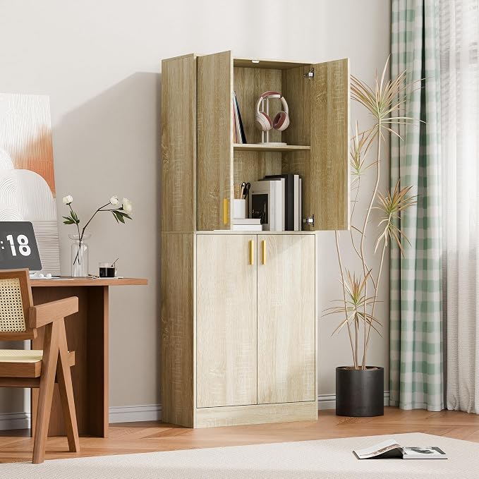Cozy Castle Kitchen Pantry Cabinet - Image 7