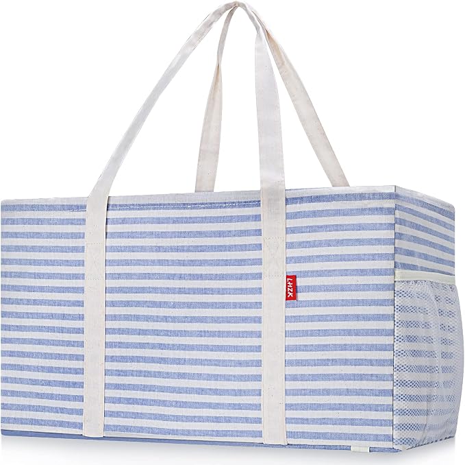 LHZK 2 Pack Extra Large Utility Tote Bag by LHZK