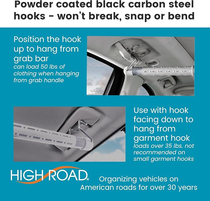 High Road Car Clothes Hanger Bar - Image 7