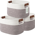 Cotton Rope Basket, Storage Baskets by ECDYQXVU