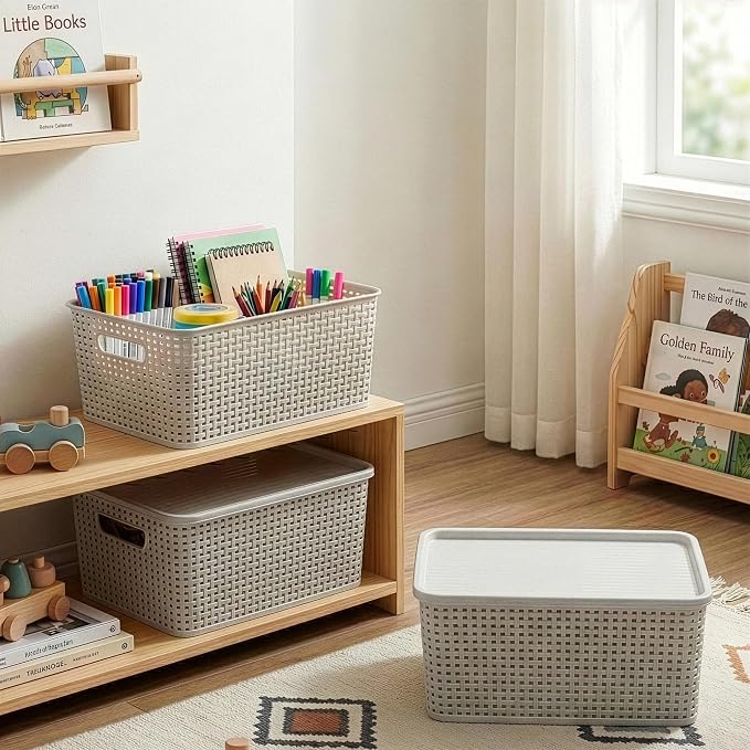 BINO | Plastic Storage Baskets - Image 4
