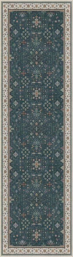 Vintage 2x7 Washable Runner Rug Non Slip - Image 8