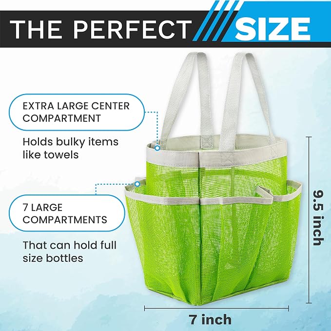 Handy Laundry Mesh Shower Caddy - Image 3