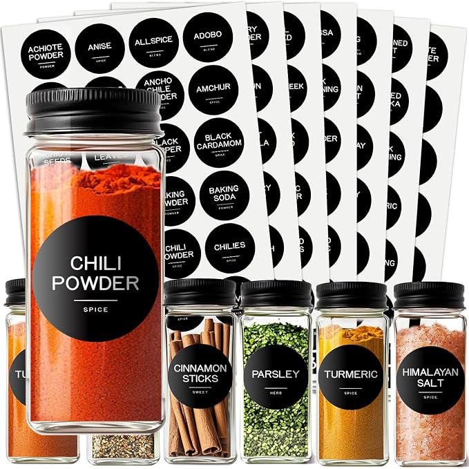 245 Spice Jar Labels by Unknown