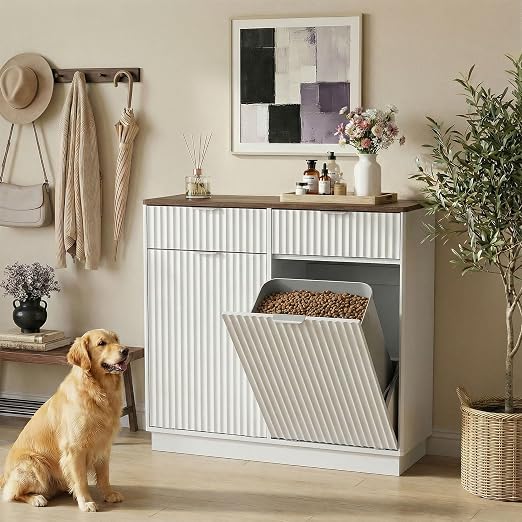20 Gallon Double Tilt Out Trash Can Cabinet - Image 8
