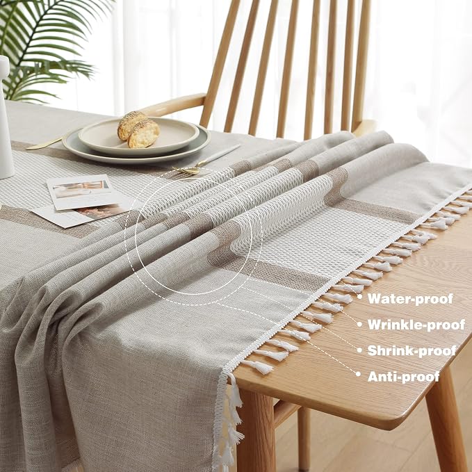 Pahajim Striped Tablecloth Rectangle - Image 4