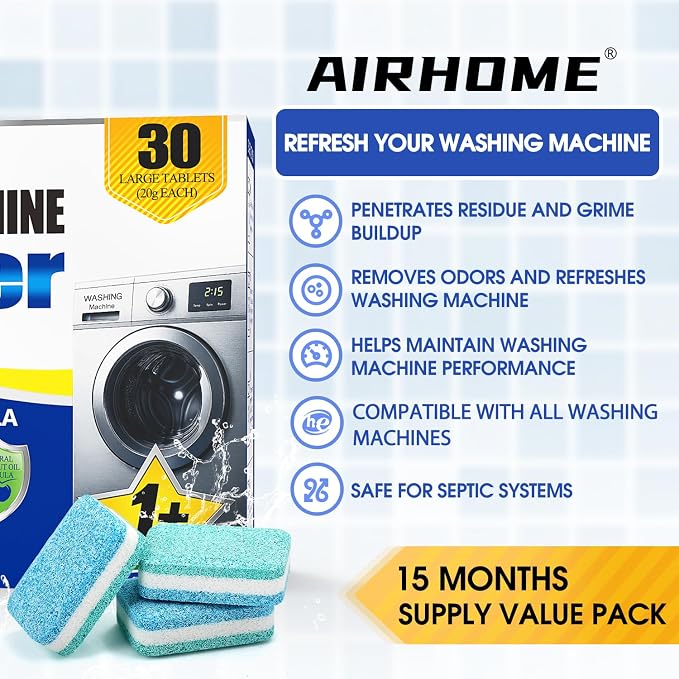Washing Machine Cleaner Tablets - Image 3