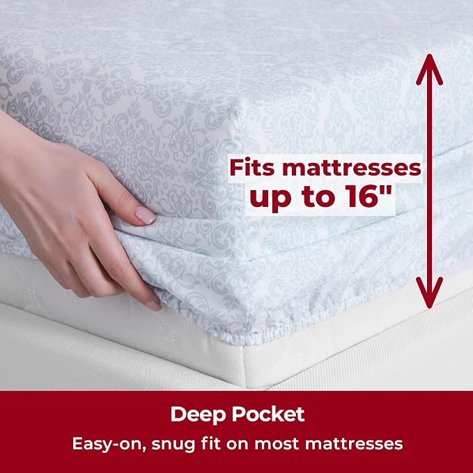 Mellanni California King Sheets Set - Image 5