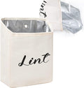 Kamehame Magnetic Lint Bin for Laundry Room Organization and Storage, Cotton by Kamehame