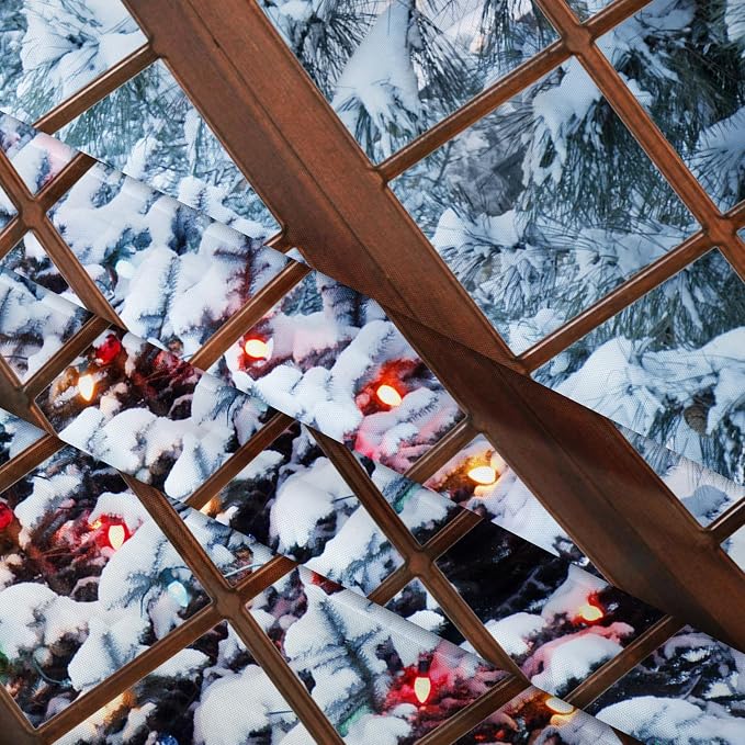 LB Winter Forest Tapestry, Christmas Pine Tree - Image 8