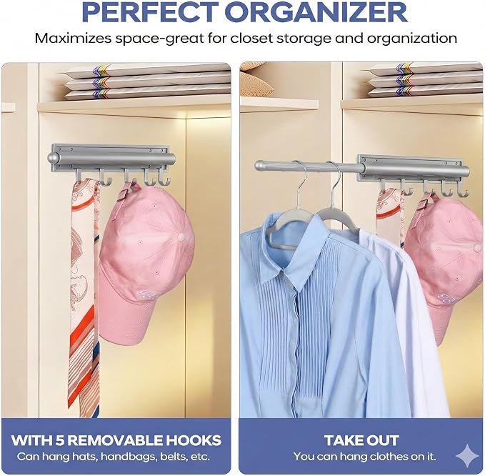 Valet Rod for Closet Pull Out - Image 2