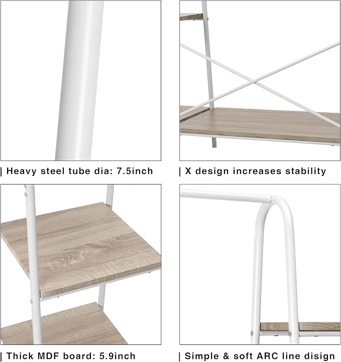 Finnhomy Metal Clothes Closet Rack, Clothing Rack - Image 8
