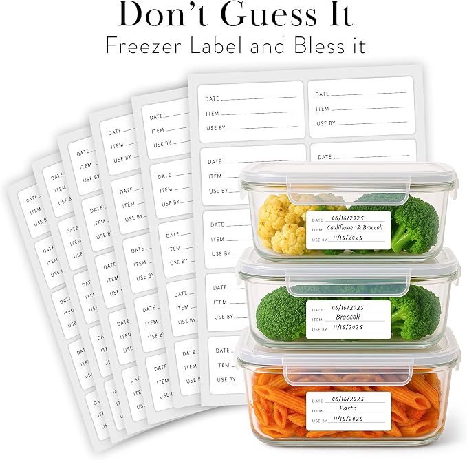 200 Meal Prep Freezer Food Labels - Image 6