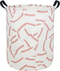Kids Laundry Hamper, Baseball Laundry Basket Collapsible Boys Storage Baskets by Sanjiaofen