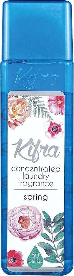 KIFRA SPRING Concentrated Laundry Fragrance 6.76 Fl Oz 200ml 80 Washing Cycles by KIFRA