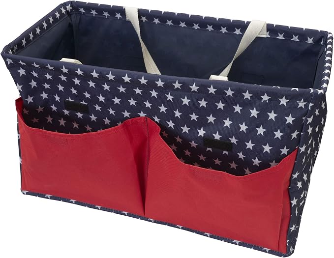 Household Essentials Red, and Blue Krush Container All-Purpose Utility Tote - Image 5