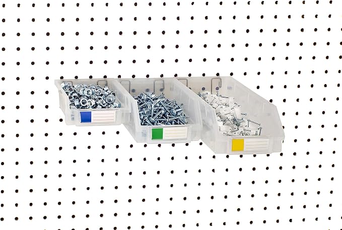 Pegboard Bins - Set of 18, Accessories, Attachments, Garage Storage, Craft Room - Image 3